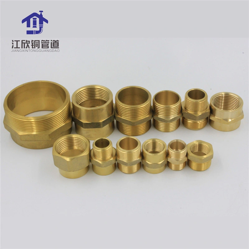 Hexagonal Sleeve for Brass Internally Threaded Copper Pipe Fittings