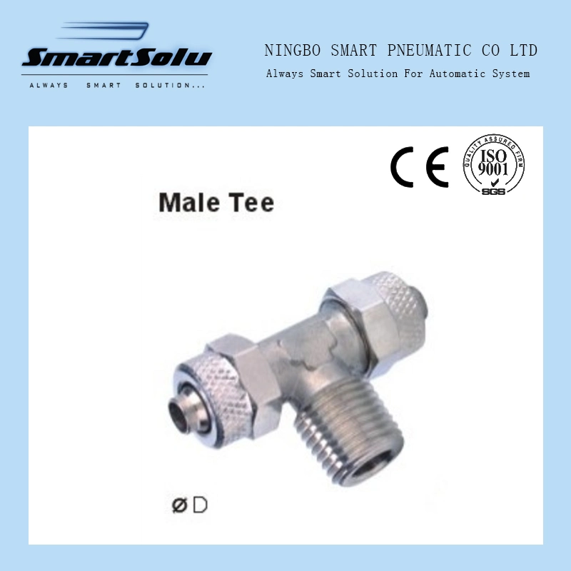 Brass High Pressure Female to Male Quick Push in Pneumatic Pipe Fittings