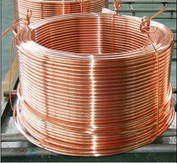 Factory Direct T2 C11000 Copper Tube Air Conditioning Coil All-Copper Connecting Pipe