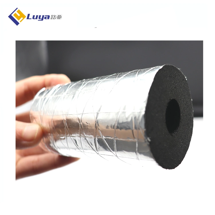 Durable Moisture Resistance Aluminum Foil Rubber Foam Tube for HAVC System