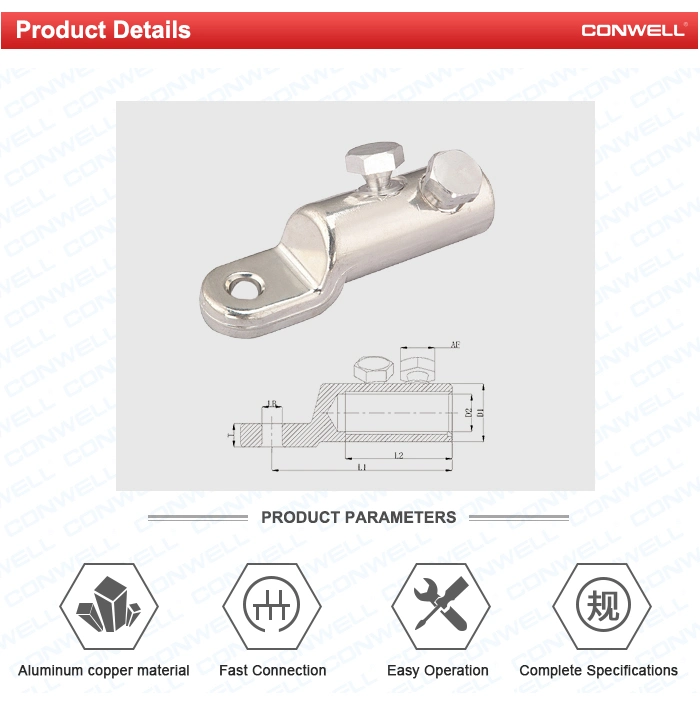 Cheap Compression Electrical Crimp Cable Lug Shoe Terminals Connectors