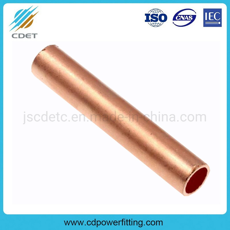 China Compression Pure Copper MID Span Joint Splicing Sleeve