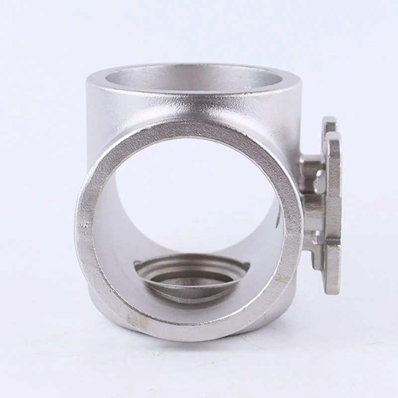 Press Fit Fittings Tee Fitting Hot/Cold Water Dairy Pipe Fittings Joint Stainless Steel 304 Compression Push Fit White Square Automotive Parts