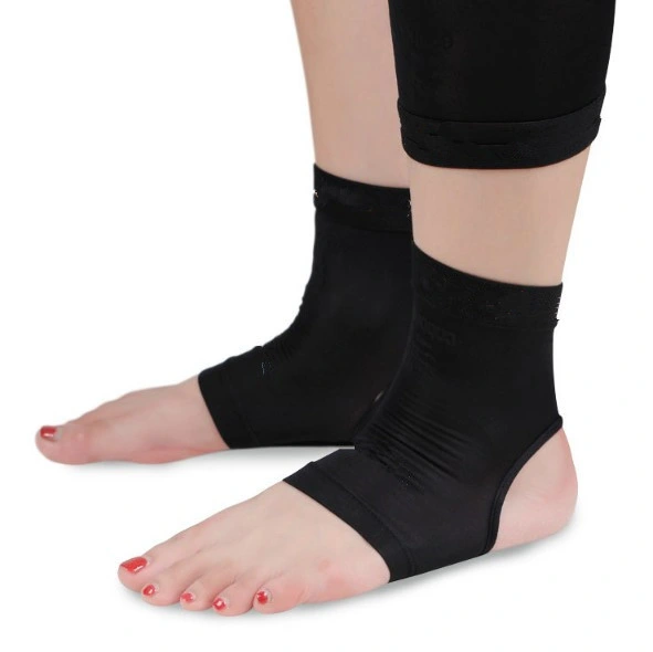 Compression Copper Ankle Sleeve for Support and Pain Relief