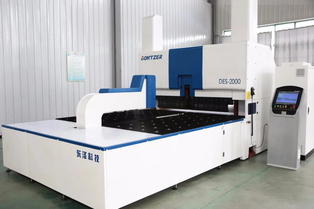 China Factory Punching Plate Pipe Servo Turret Punch Press for Stainess Steel, Copper, Aluminum Blinds, Shutters, Shades, Cabinet