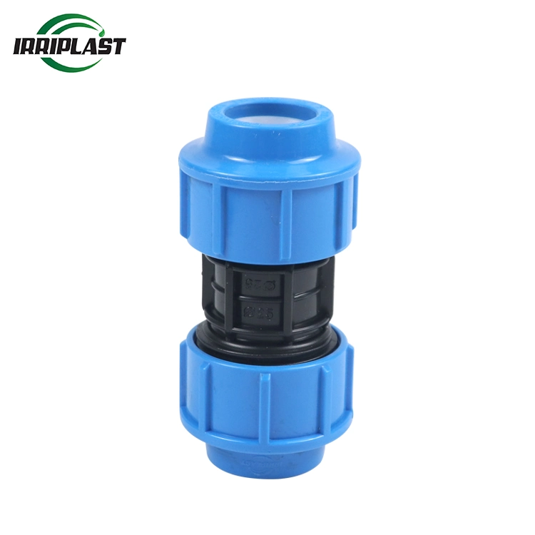 20-110mm China Factories Professional Manufacturer Excellent Supplier HDPE Pipe Coupling Drip Irrigation Fitting