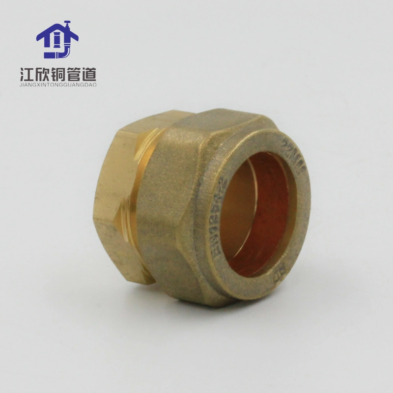 Brass Compression Thread Female Male Adapter Nipple Socket Pipeline Fitting