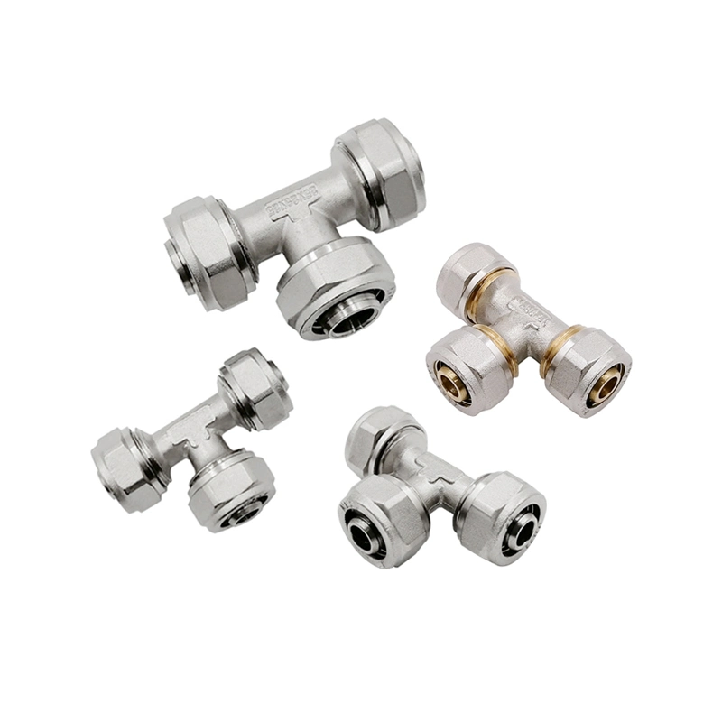 Galvanized Pex Pipe Brass Press Fitting Copper Crimp Fittings 90 Degree Elbow Press Fittings for Pex-Al-Pex Pipe