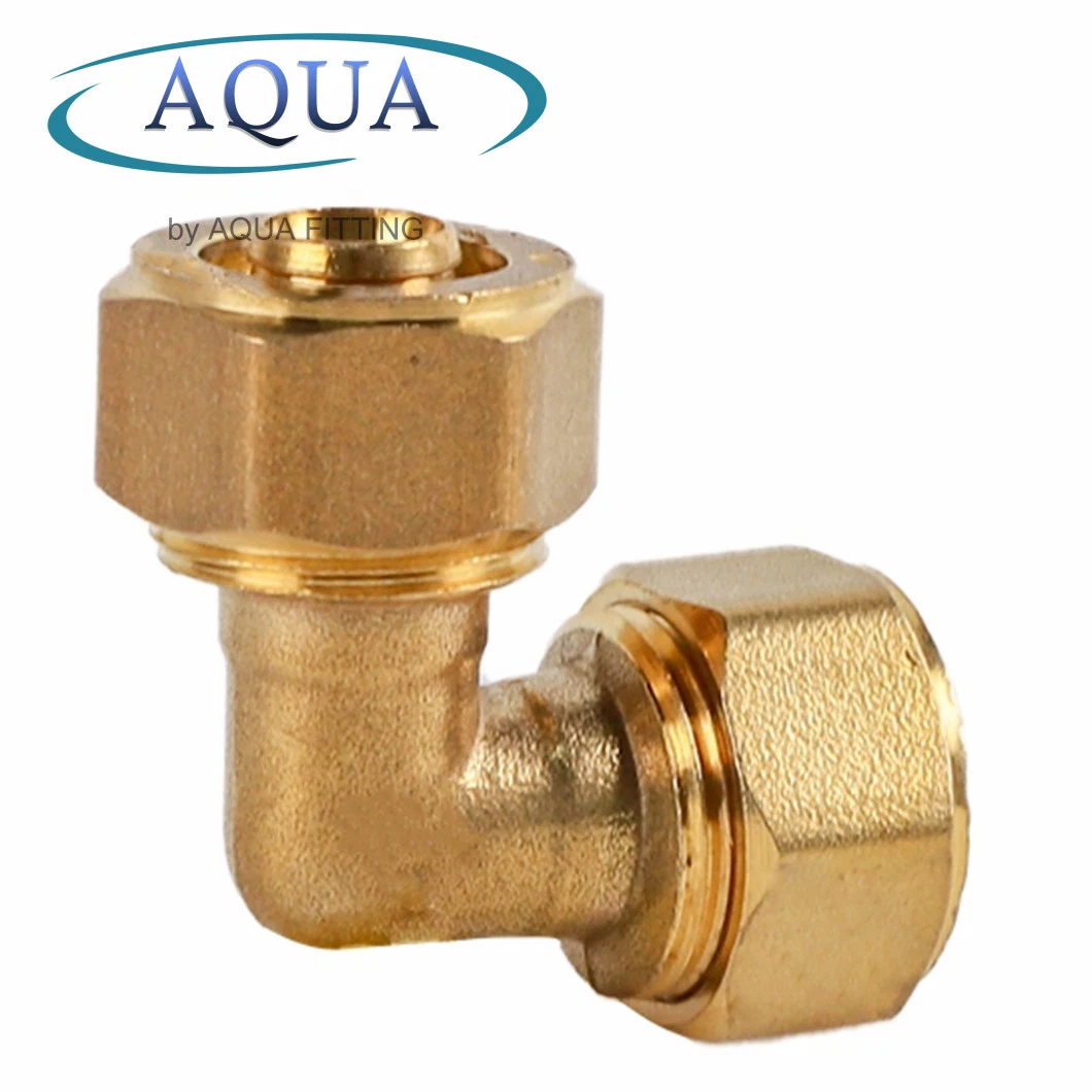 90 Degree Brass Threaded Pex Pipe Elbow Fittings