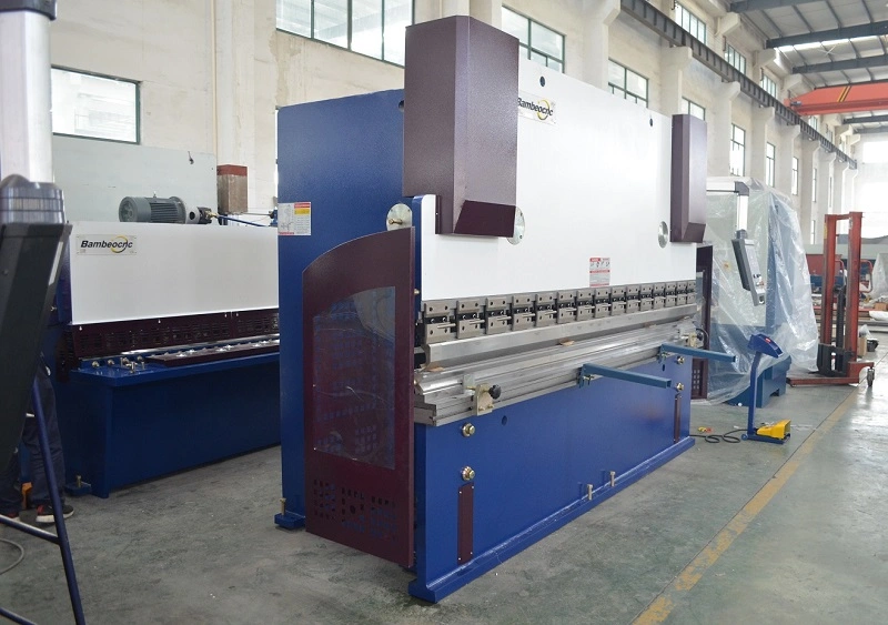 80t2500 mm Hydraulic Control Metal Sheet Power Brake Press in Aviation Industry