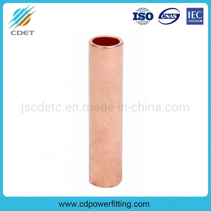 China Compression Pure Copper MID Span Joint Splicing Sleeve