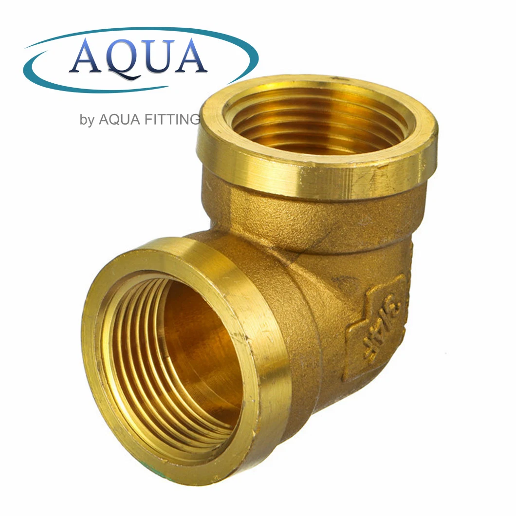 90 Degree Brass Threaded Pex Pipe Elbow Fittings