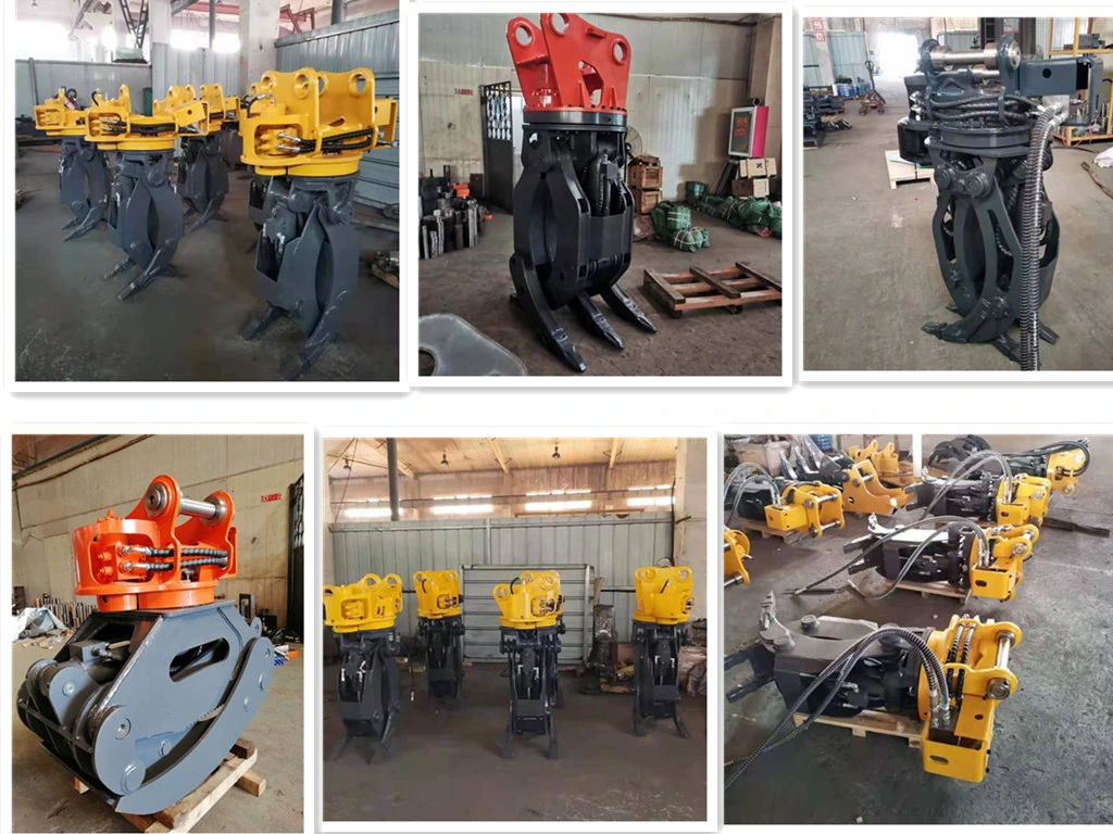 High Quality Hydraulic Rotating Grapple for Excavator