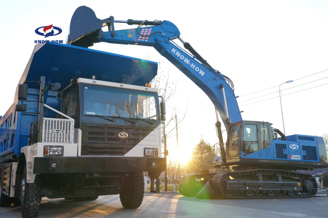 Nwm560f Know-How Excavator 52.5t Loading ,50t,60t Backhoe Loader,Big Mining Excavator,Heavy Excavator,China Qualified Equipment Crawler Machinery Huge Excavator