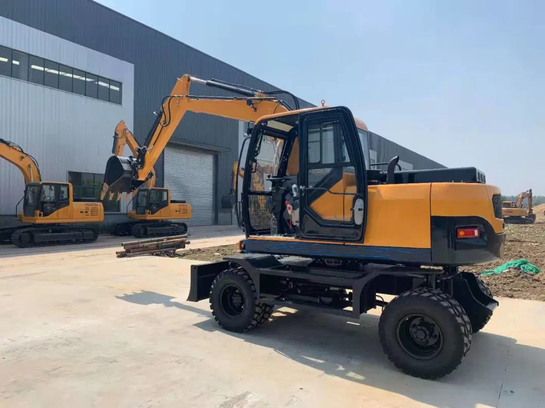 Dh150 Mini Excavator for Laying Cables