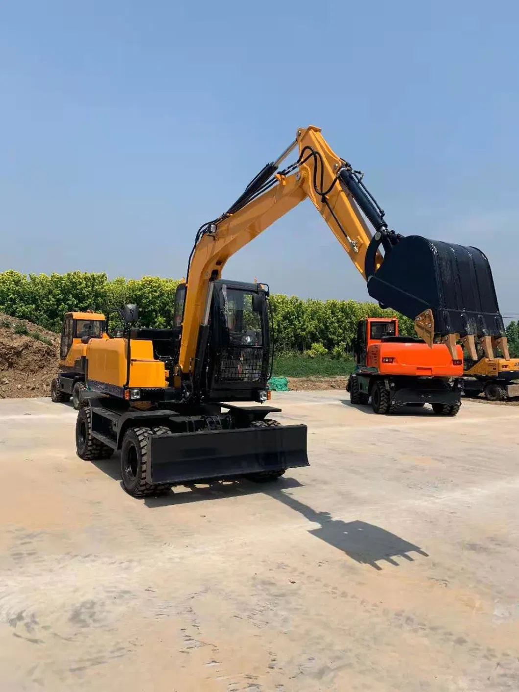 Dh150 Mini Excavator for Laying Cables