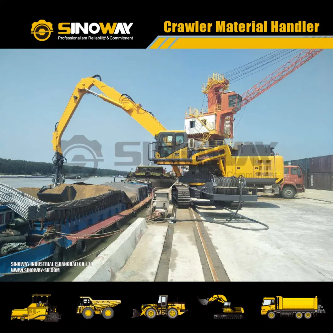 Top Brand Sinoway 60ton Material Handlers for Sale