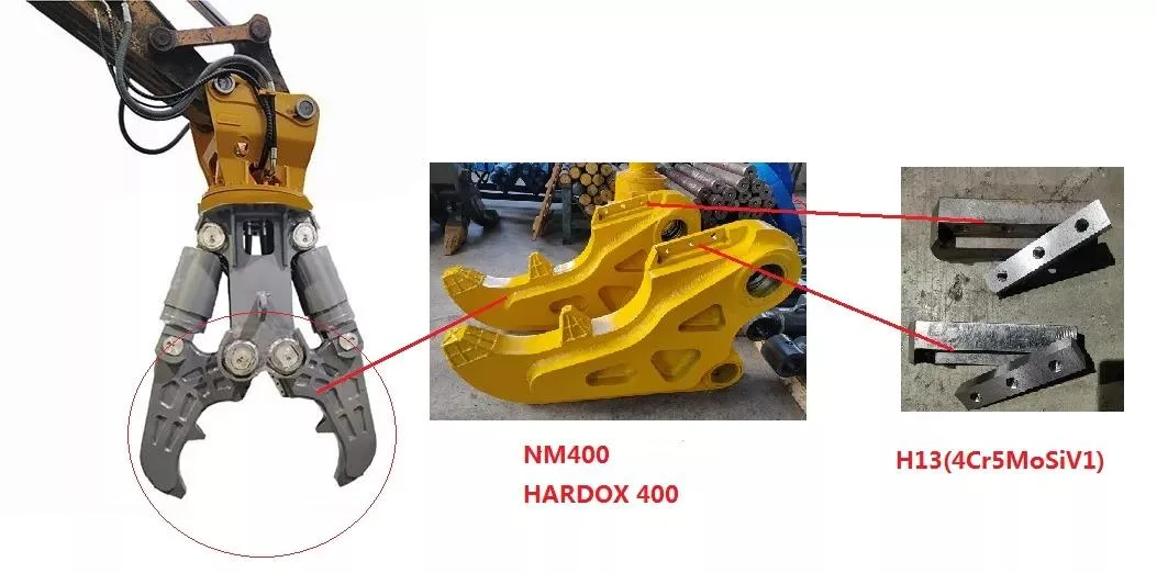 Homie Hydraulic Demolition Shear Excavator Concrete Crushing Shear Hydraulic Shear