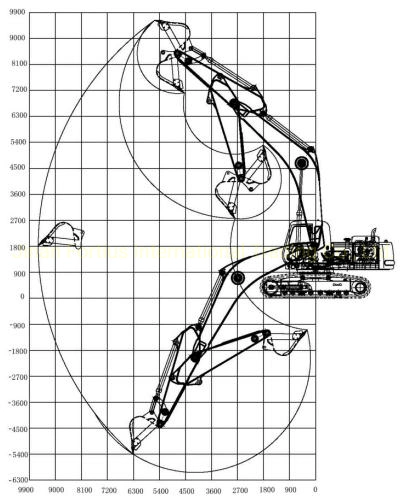 Factory Direct Heavy-Duty Equipment Doosan Dx300PC/LC Secondhand 30t 45ton 80ton Track Digger Wheel Loader/Digger 5.8 Km/H High Speed Crawler Excavator 10% off