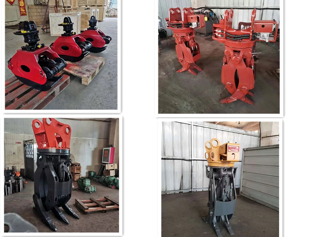 High Quality Hydraulic Rotating Grapple for Excavator