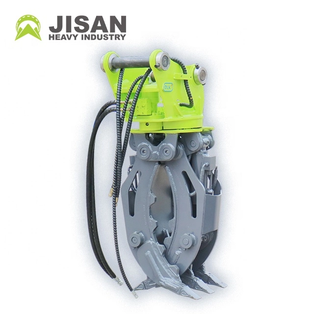 Hydraulic Grapple Suits for 20t Excavator High-Quality Hydraulic Small Log Grapple for Sk55 Sk60 Excavator