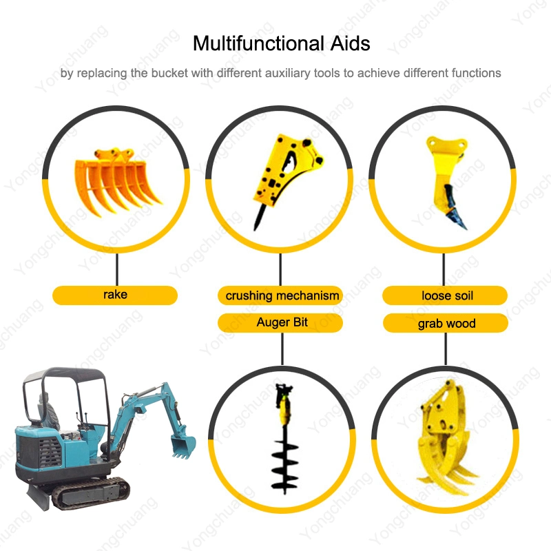 Small Excavator Mini Electric Excavator Dedicated to The Game of Digging and Treasure Hunting in The Amusement Park