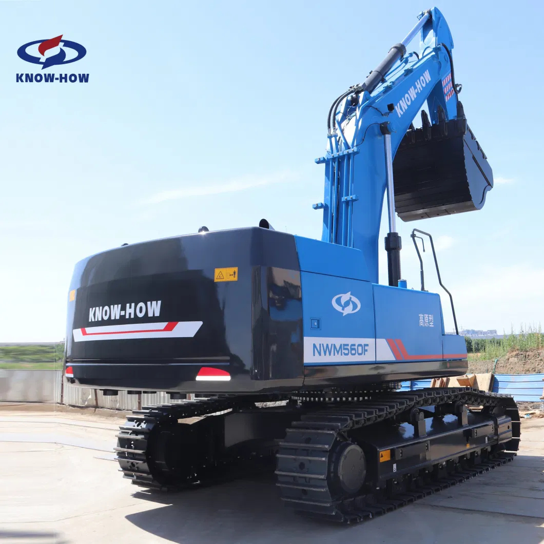 Nwe560V Strong Digging Power 50 Tons Double 350kwh Battery Permanent Magnet Synchronous Motor Heavey Duty Elelctric Crawler Hydraulic Excavator