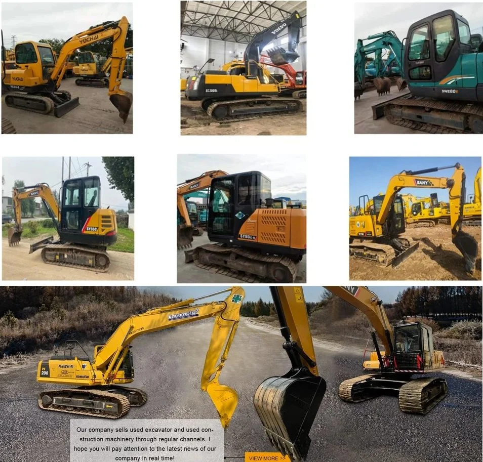 Used Komatsu PC78 Excavator PC78us in Good Condition PC 70 60 55 56 90 Komatsu Excavators 78us 110 120 130 128 138 with Low Price to Sale Used Excavator