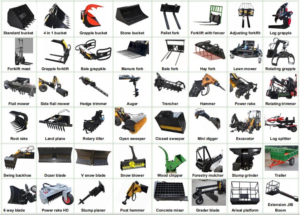 Material Handling and Warehouse Equipment 3t 3.5t Chinese Telehandler Boom Lift Tele Handler