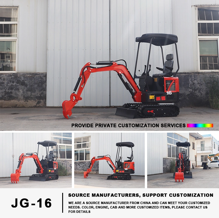 Free Shipping Mini Escavator CE/EPA Kubota China Wholesale Used Small Digger 1.2 Ton 2.5 Ton 3 Ton 3.5 Ton Excavator Prices with Closed Cabin for Sale