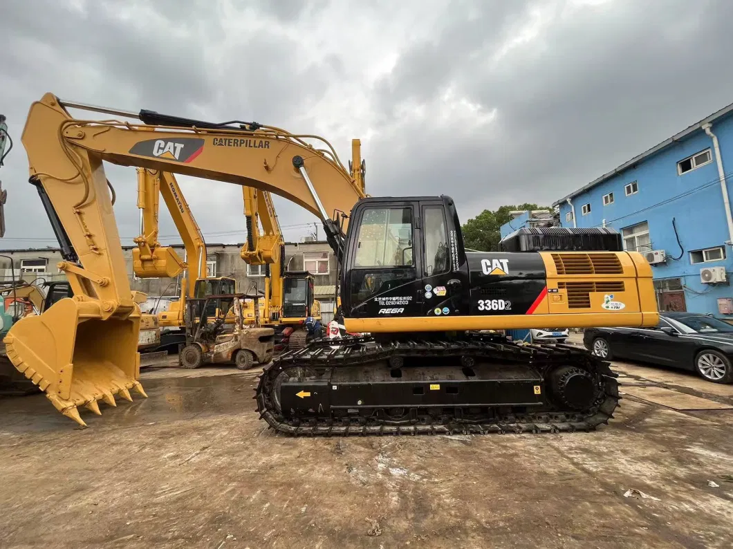 Cat 336 336D2 Excavators Second Hand Excavadora Usada Excavatrice Used Crawler Good Condition Excavator 40t 40 Ton Caterpillar Cat 336 336D