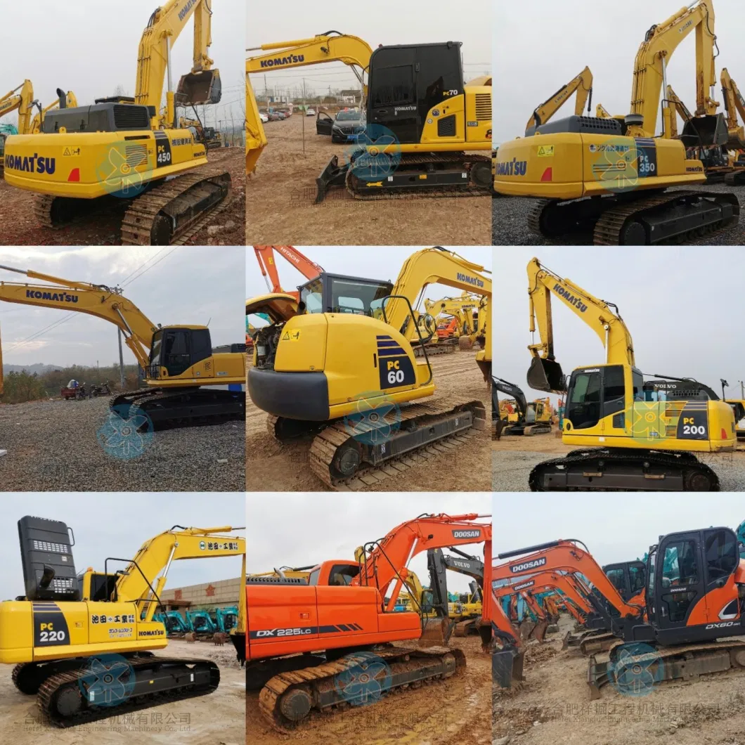 Super Large Excavator Second Hand Komatsu PC1250 125ton Used Giant Hydraulic Excavator