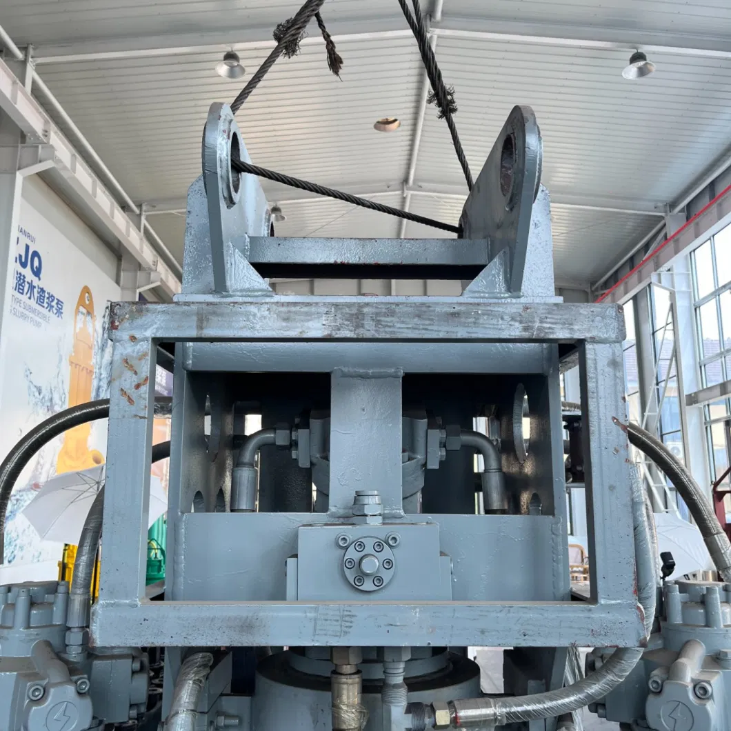 Dredging Pump Hydraulic Drive Silt Pumping Machine Hook Machine Sediment Pump with Stirring Sand Suction Pump Silt Cleaning Pump