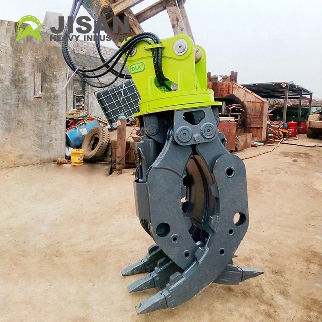 Hydraulic Grapple Suits for 20t Excavator High-Quality Hydraulic Small Log Grapple for Sk55 Sk60 Excavator