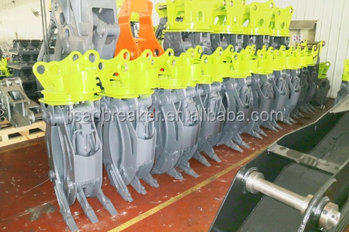 Hydraulic Grapple Suits for 20t Excavator High-Quality Hydraulic Small Log Grapple for Sk55 Sk60 Excavator