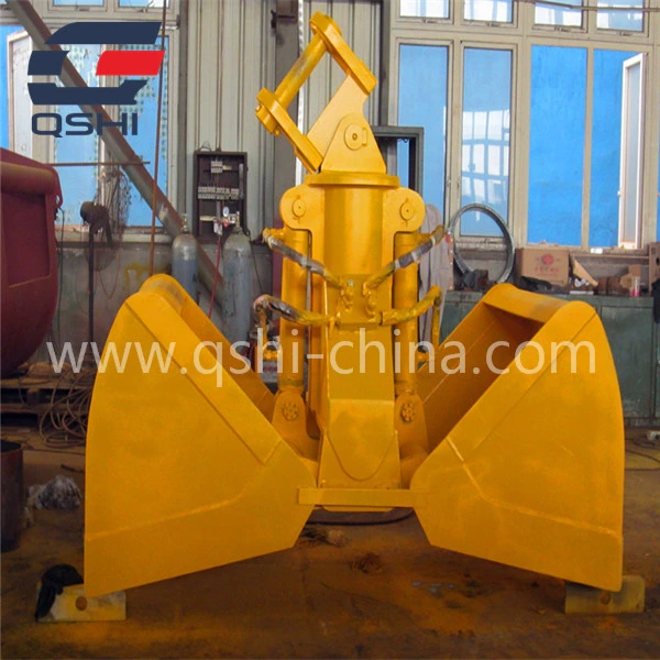 Qshi Excavator Hydraulic Clamshell Grab Bucket for Various Kinds of Excavator/Crane