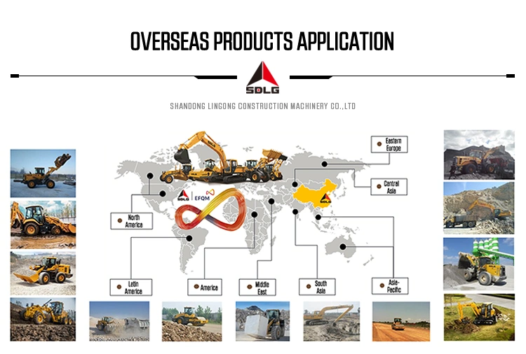 Sdlg E6400f Large Chinese Hydraulic Low Fuel Consumption Excavator