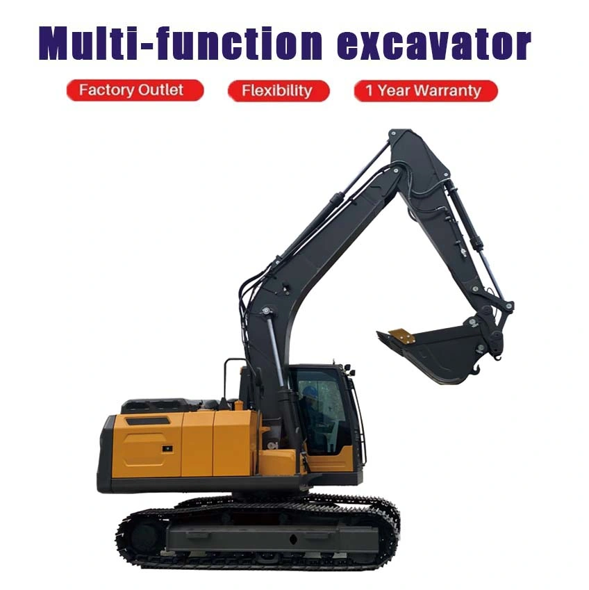 China 15000kg Hydraulic Excavator Ep150 Heavy Excavator Machine with AC