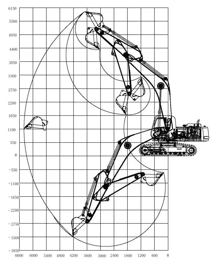 China Fortius New Dx340PC-9 32ton Crawler Electric Hydraulic Large Excavator for Sale