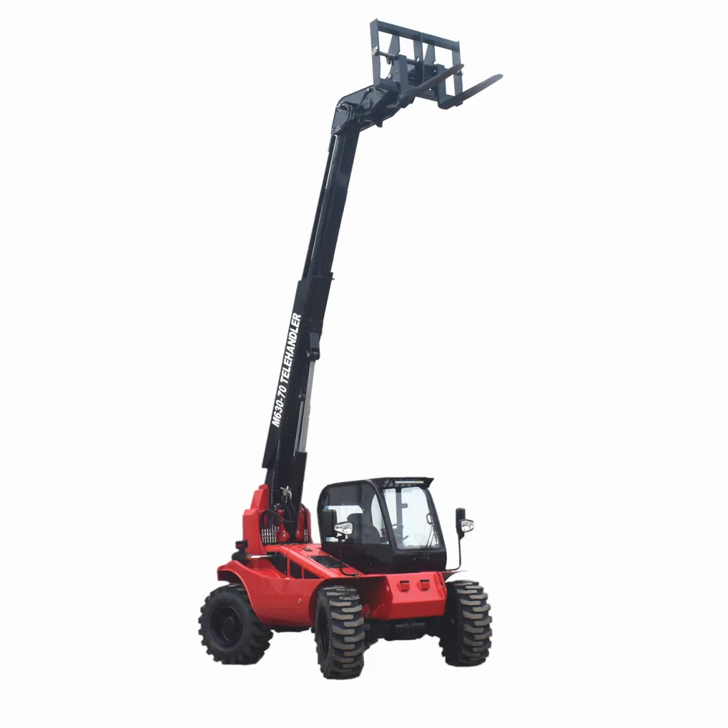 Material Handling and Warehouse Equipment 3t 3.5t Chinese Telehandler Boom Lift Tele Handler