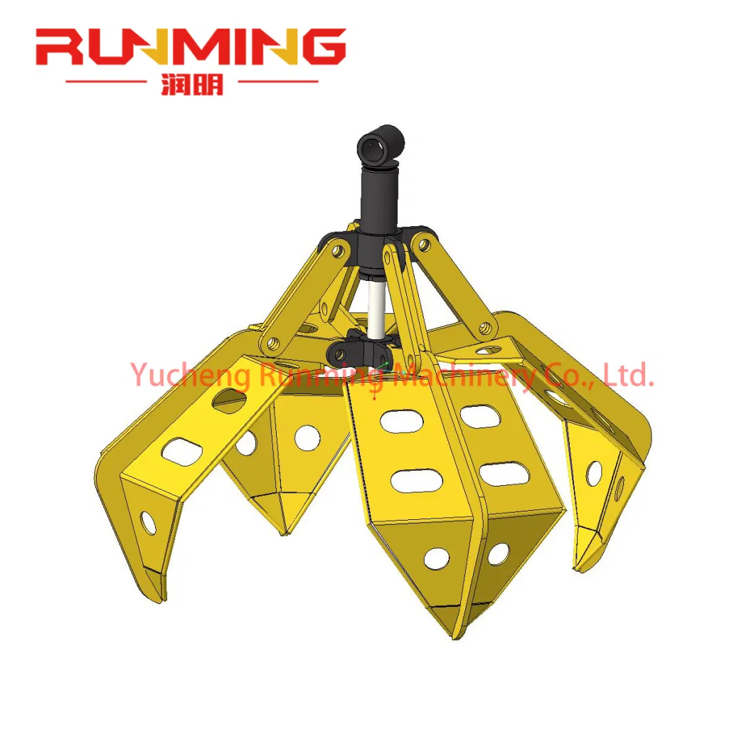 China Manufacturer--Hydraulic Palm Fruit Grabber Crane in Other Farm Machinery