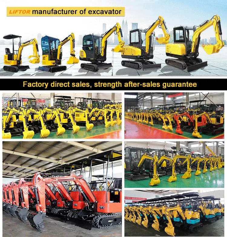 LFT-10 1.0 Ton Multifunction Hydraulic Diesel Mini Crawler Excavators