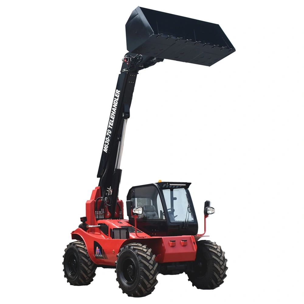 Material Handling and Warehouse Equipment 3t 3.5t Chinese Telehandler Boom Lift Tele Handler