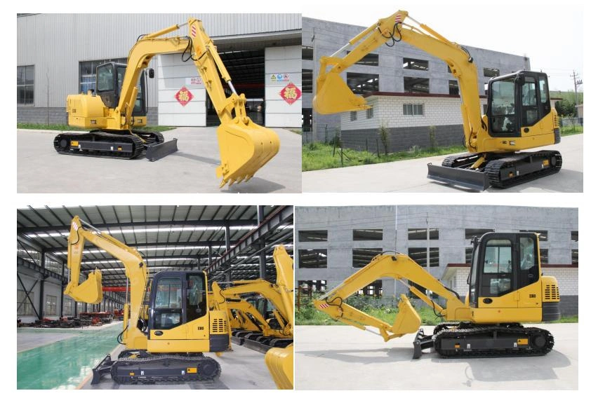 E635f Crawler Excavator with Thumb Bucket