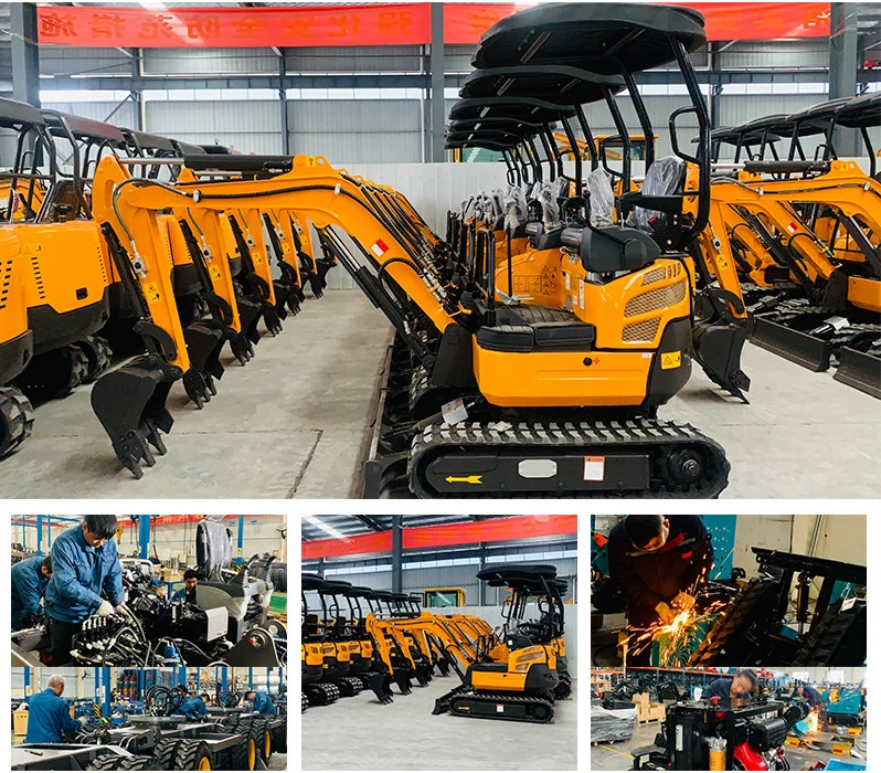 Hitachi/Japan/Zoomlions/Sunward Wheel Loader Mini Crawler Hydraulic Excavator Towable Tractor Backhoe Digger Machine Excavator Price for Sale