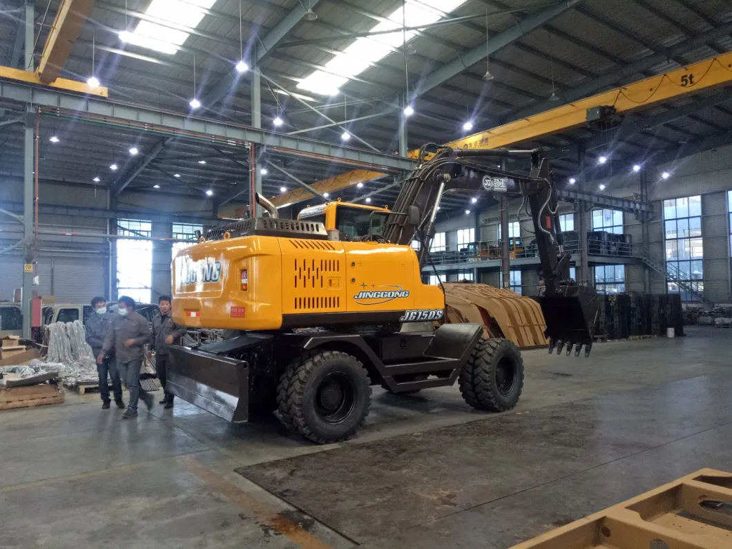 Factory Selling Tire Hydraulic Excavator Tuff Lift Clamshell Shovel Vegetable Greenhouses Excavators