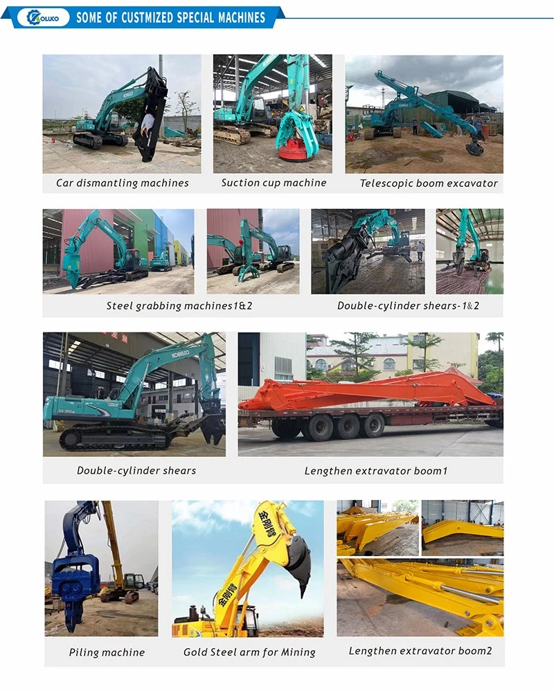 Japan Made 40 Ton Mining Hydraulic Long Reach Crawler Excavator