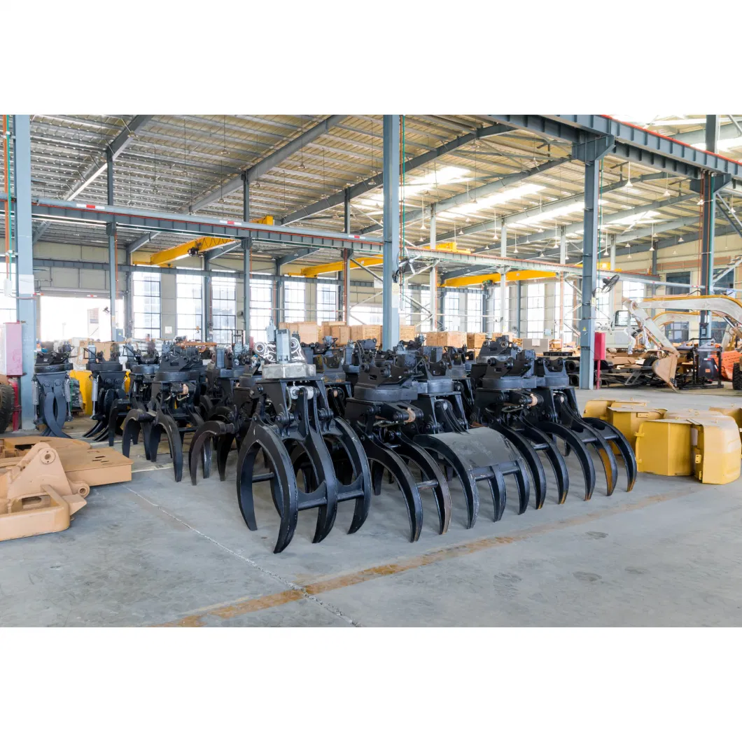 Factory Selling Tire Hydraulic Excavator Tuff Lift Clamshell Shovel Vegetable Greenhouses Excavators