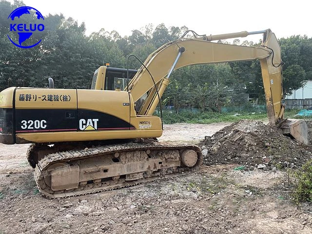 Second Hand Caterpillar 320c Chinese Used Digger Quality Diesel Second Hand Crawler Excavator