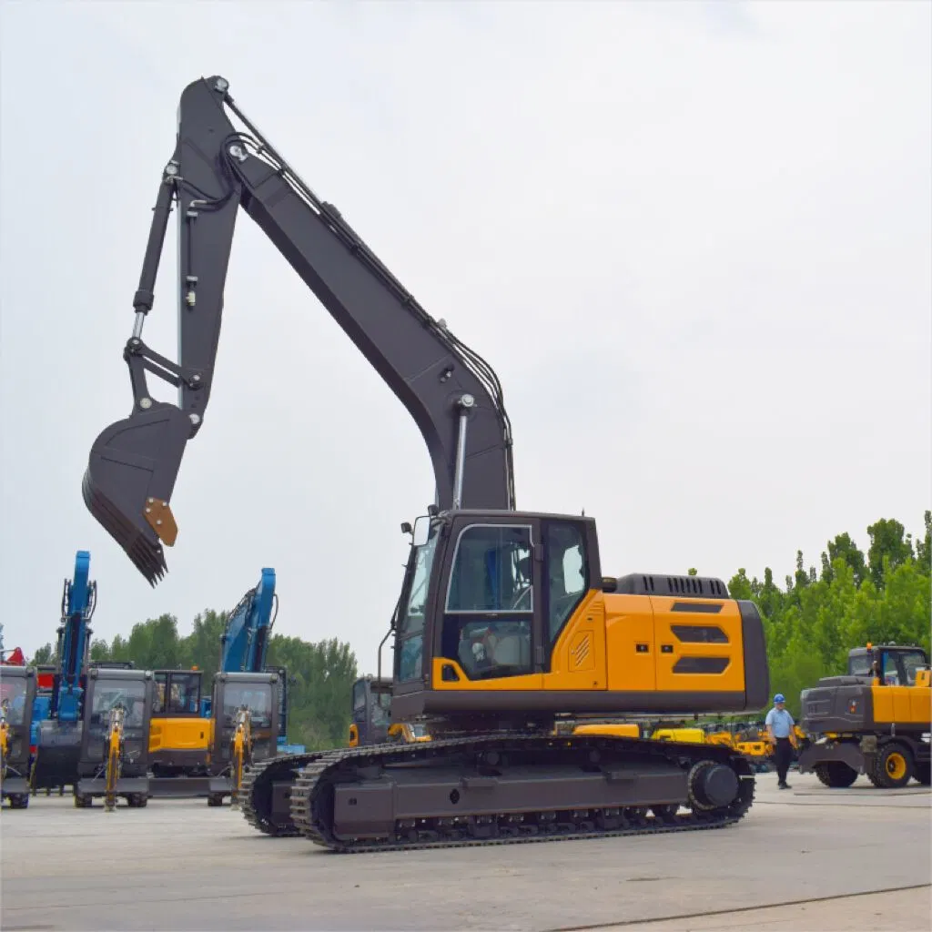 Large Big Hydraulic Crawler 20 Ton Earth-Moving Machinery Excavator